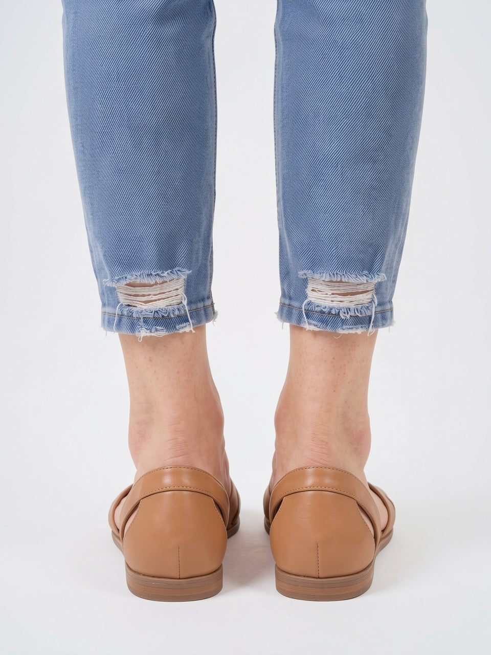 Ballerines d'Orsay Sandales Cuir Tressées Femme Été Décontractées - 4