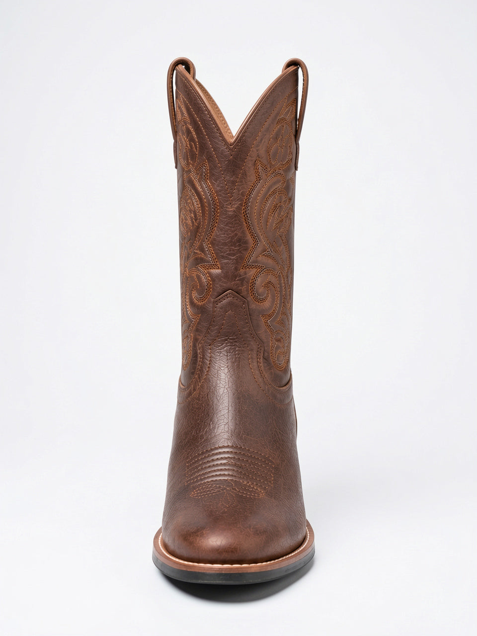 Bottes Cowboy Brodées Femme Cuir Pointues Western - 3