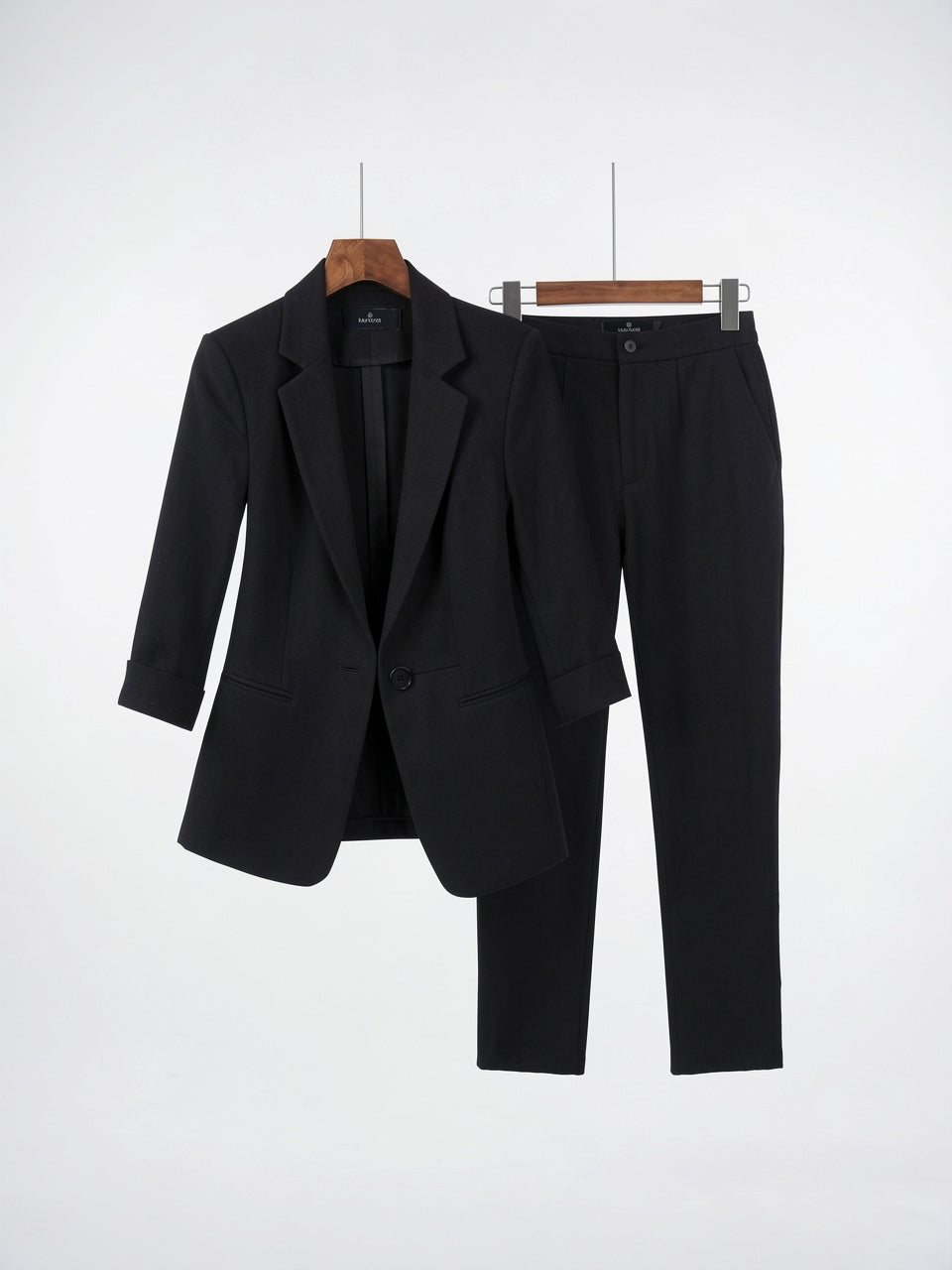 Costume 2 Pièces Femme Blazer Pantalon Tailleur Bureau - 8