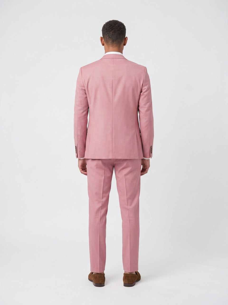 Costume en Lin 3 Pièces Homme Gilet Slim - 3