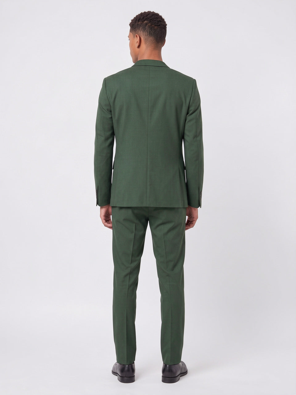 Costume Homme 2 Pièces Boutonnage Simple Slim Mariage - 4