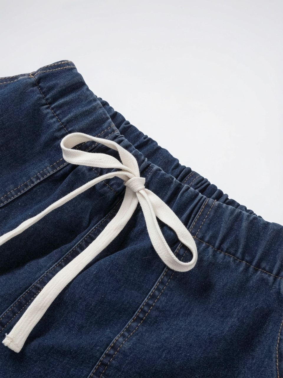 Ensemble Jean 2 Pièces Chemise Shorts Femme - 24