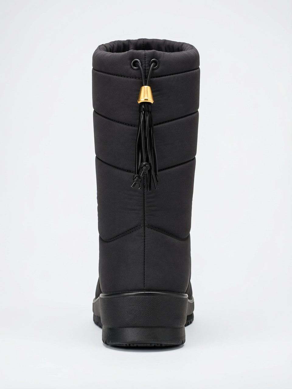 Femme Bottes Neige Matelassée Rembourrée Mi-Genou Hiver Plateforme - 4