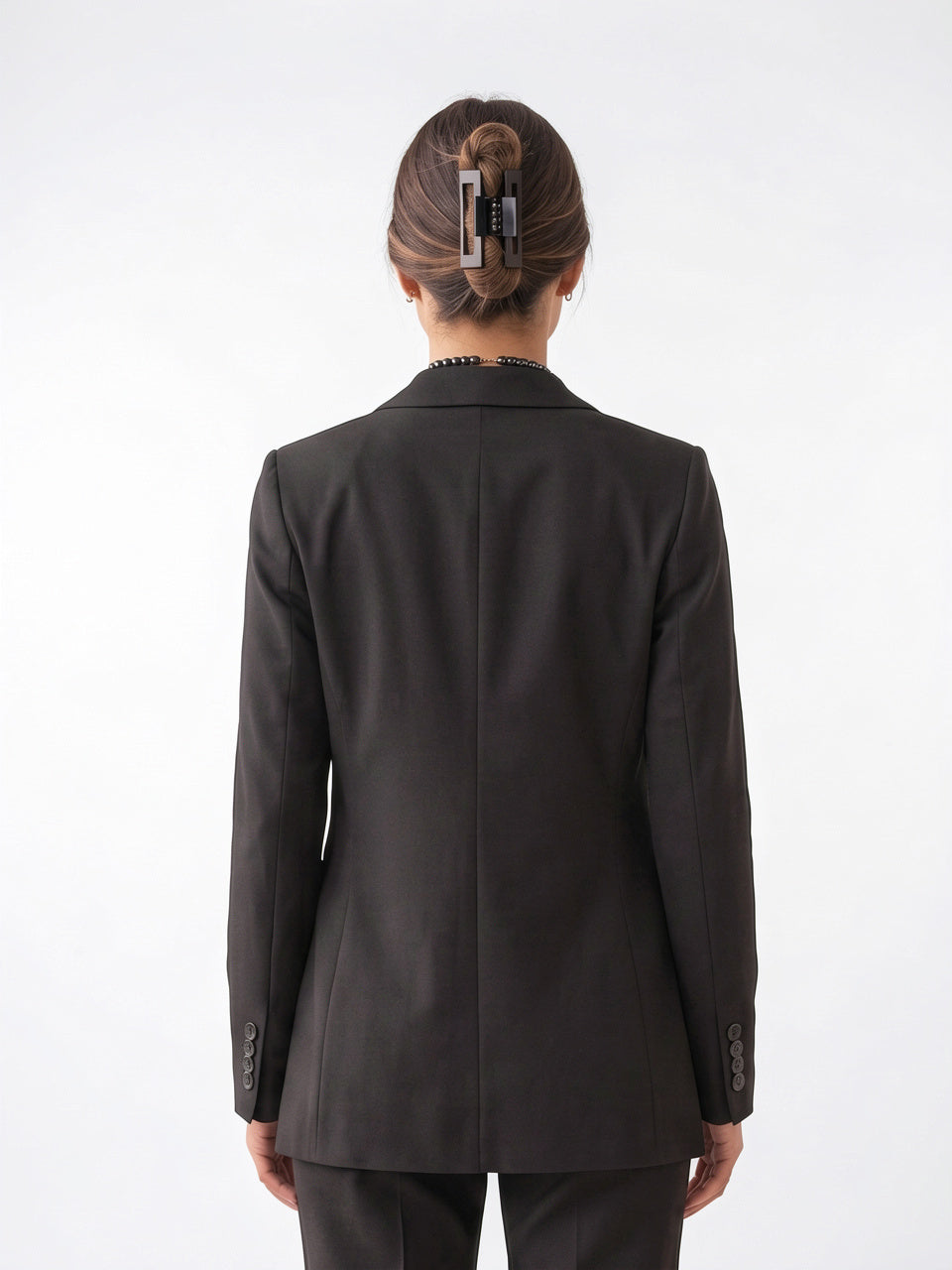 Femme Costume 3 Pièces Tailleur Gilet Pantalon - 3