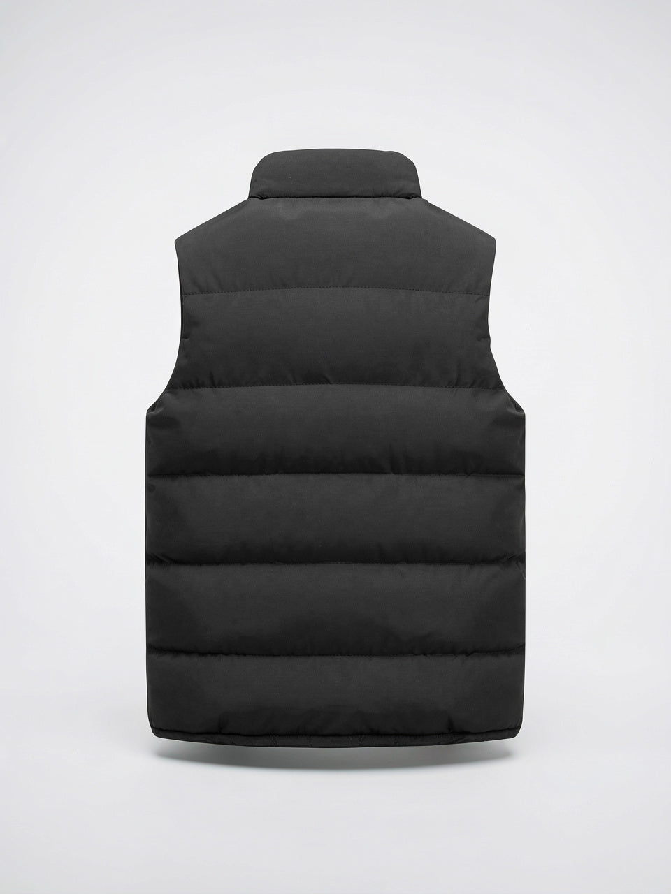 Gilet Doudoune Matelassé Léger Zippé Col Montant Homme - 8