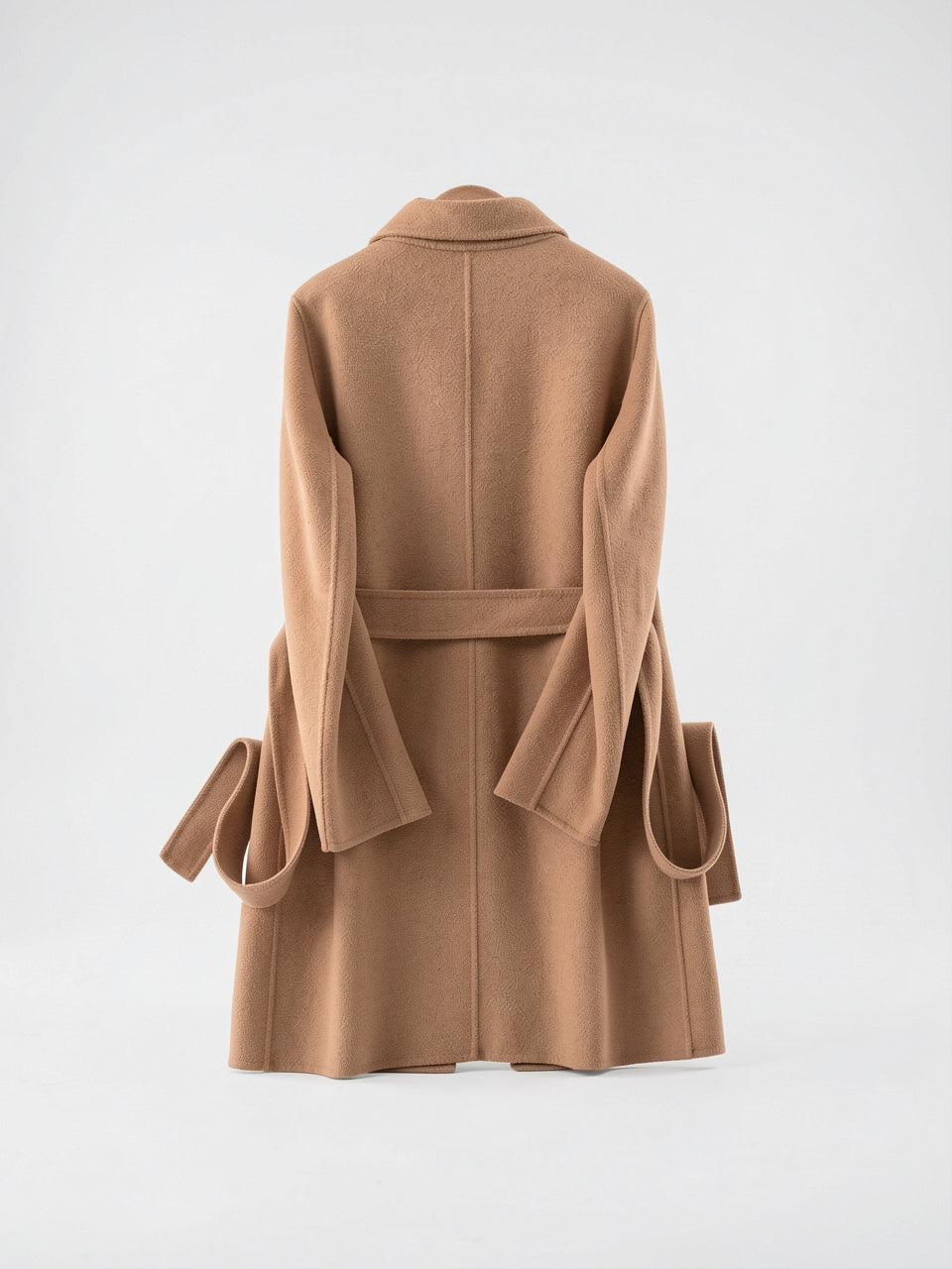 Manteau Laine Femme Ceinture Long Hiver - 24