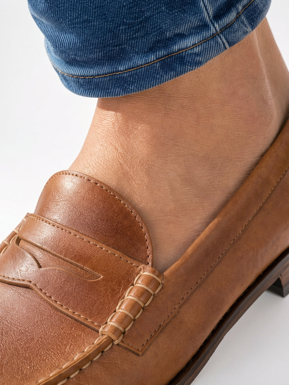 Mocassins Cuir Slip On Fente - 2