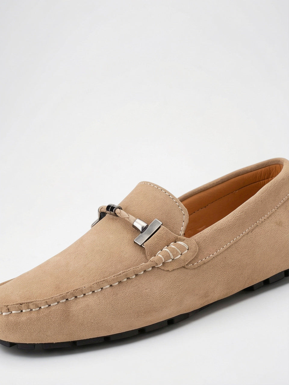 Mocassins Daim Été Homme Outdoor Légers Slip On - Beige EU 39 / US 7 / UK 6