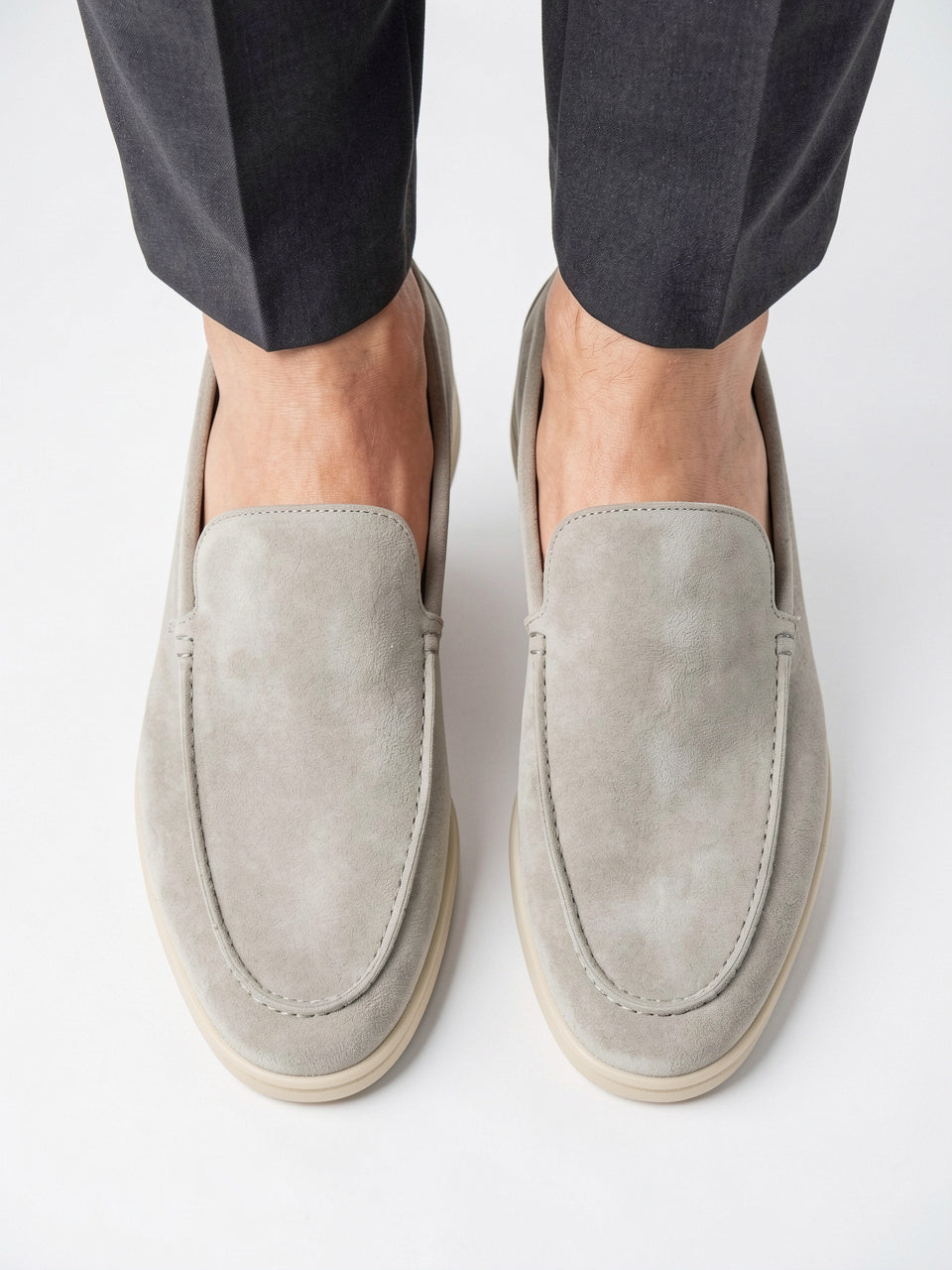 Mocassins Été Homme Chaussures Confortables Luxe Daim - 10