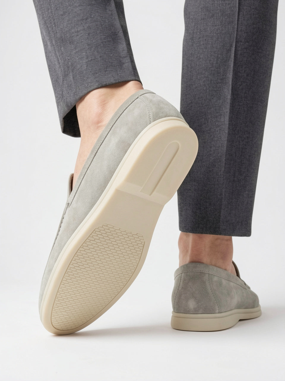 Mocassins Été Homme Chaussures Confortables Luxe Daim - 12