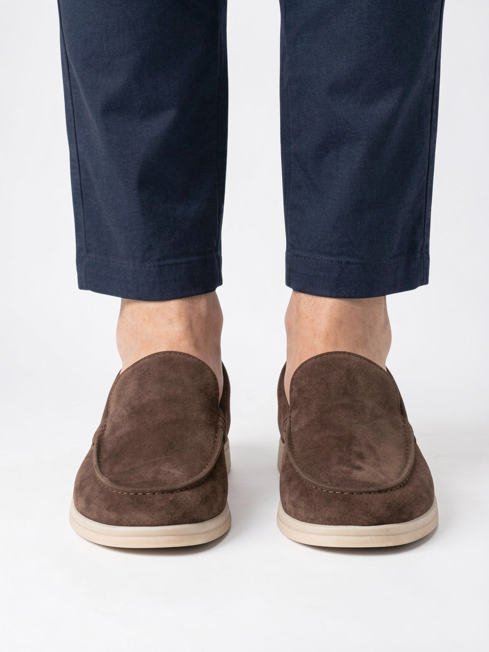Mocassins Été Homme Chaussures Confortables Luxe Daim - 14