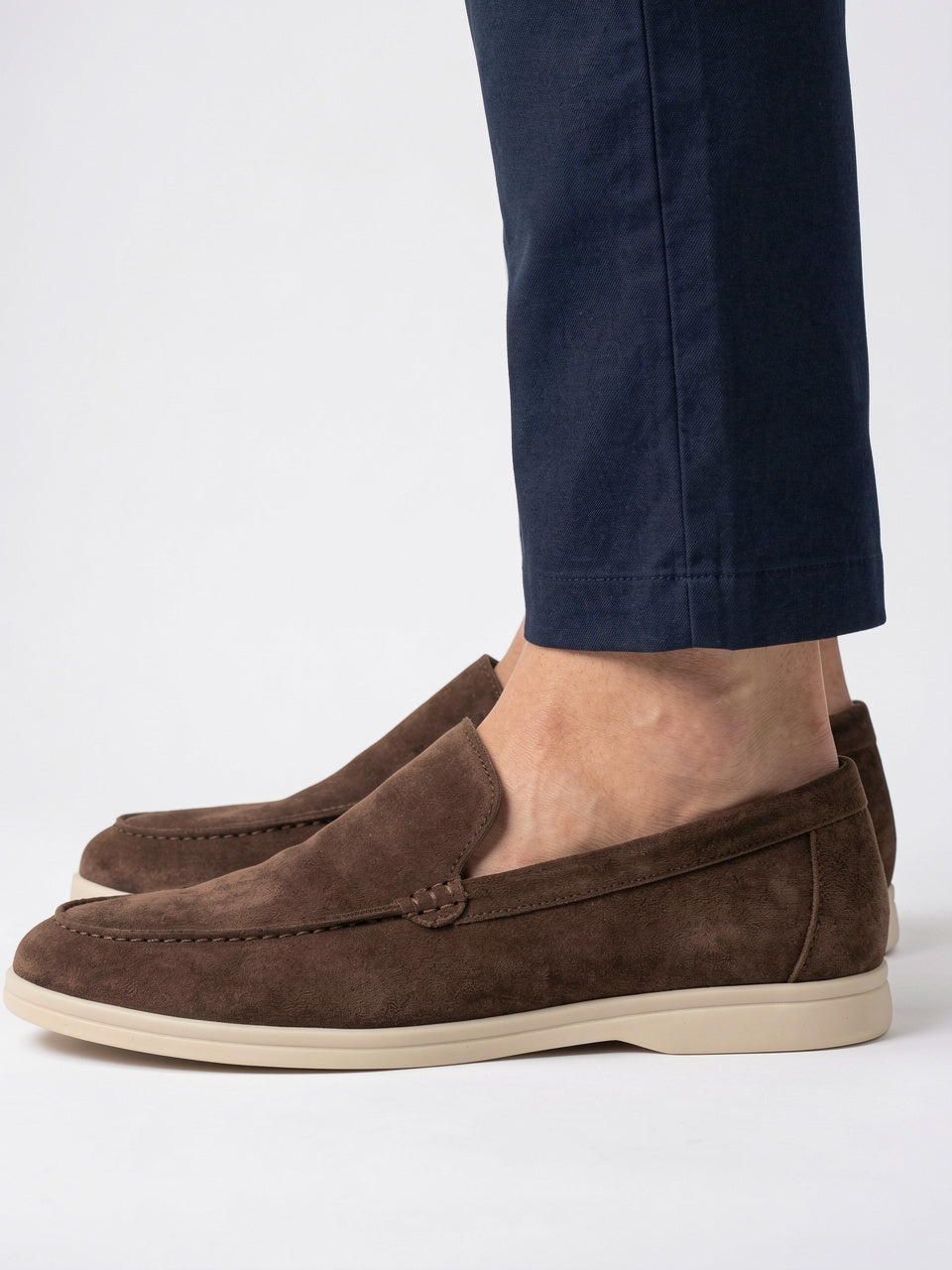 Mocassins Été Homme Chaussures Confortables Luxe Daim - 15