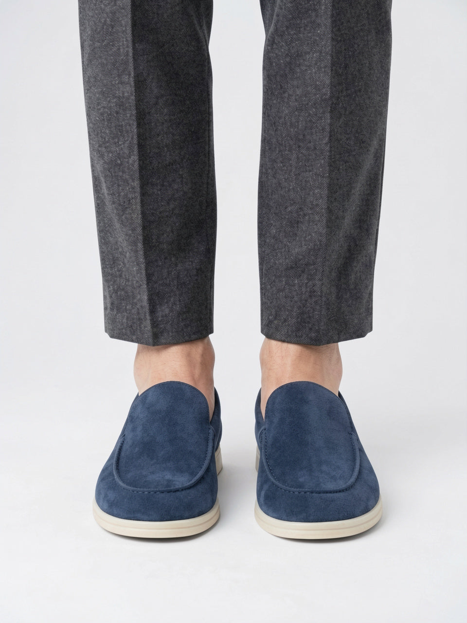 Mocassins Été Homme Chaussures Confortables Luxe Daim - 19