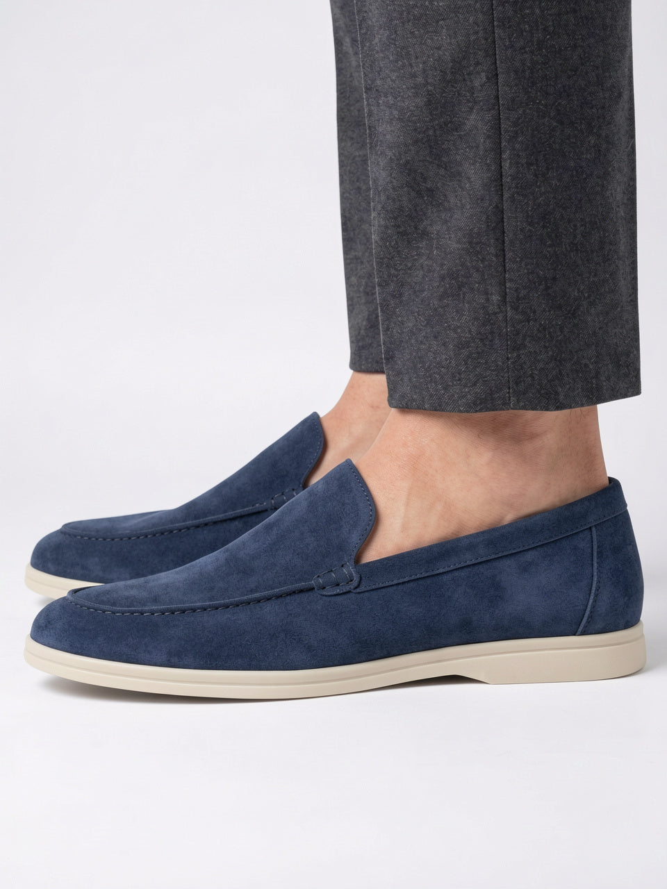 Mocassins Été Homme Chaussures Confortables Luxe Daim - 20