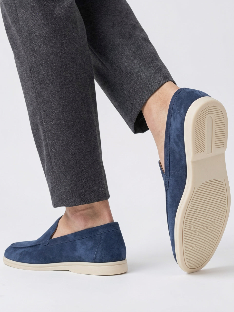 Mocassins Été Homme Chaussures Confortables Luxe Daim - 22