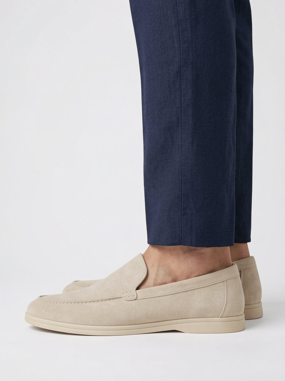 Mocassins Été Homme Chaussures Confortables Luxe Daim - 30