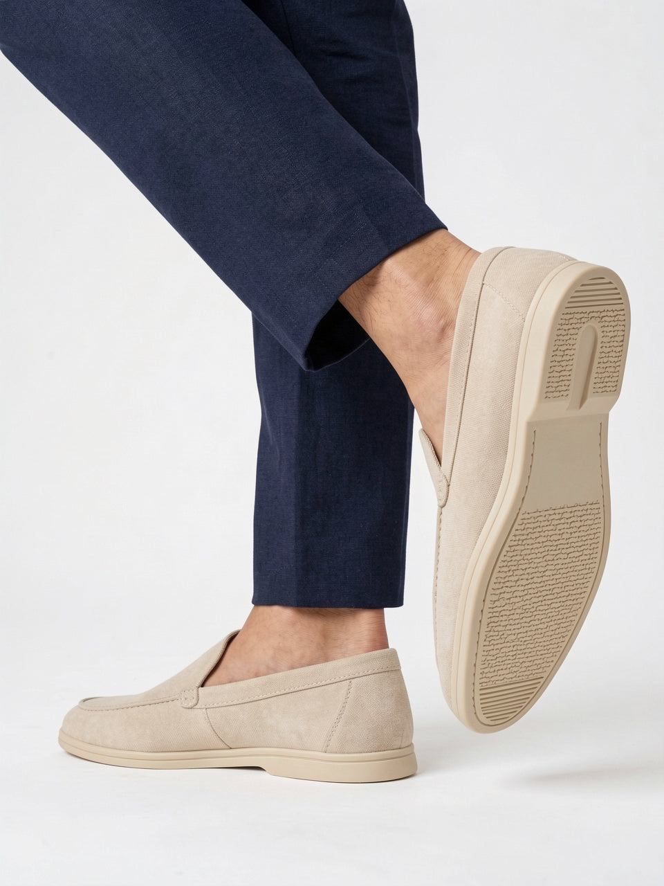 Mocassins Été Homme Chaussures Confortables Luxe Daim - 32