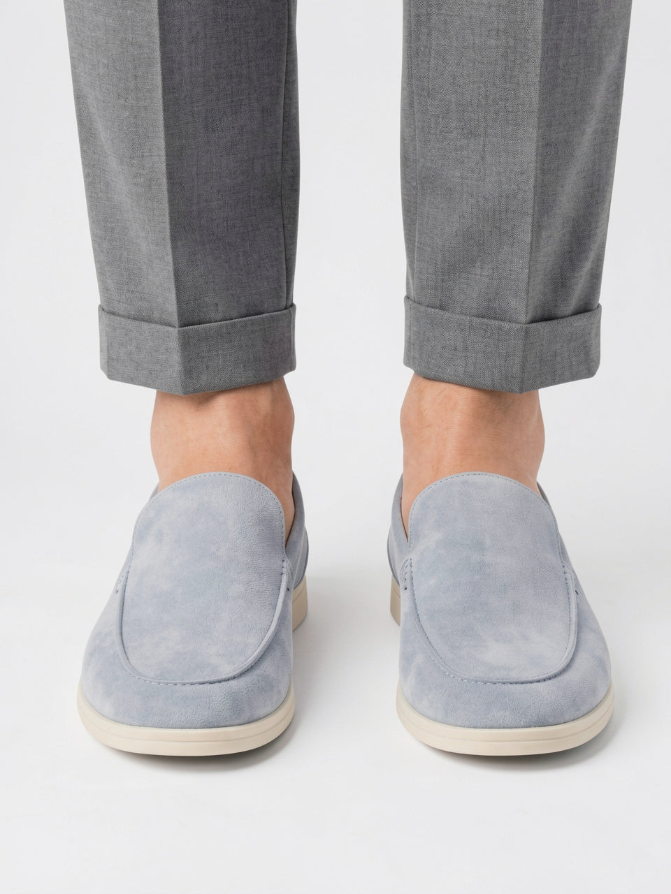 Mocassins Été Homme Chaussures Confortables Luxe Daim - 6