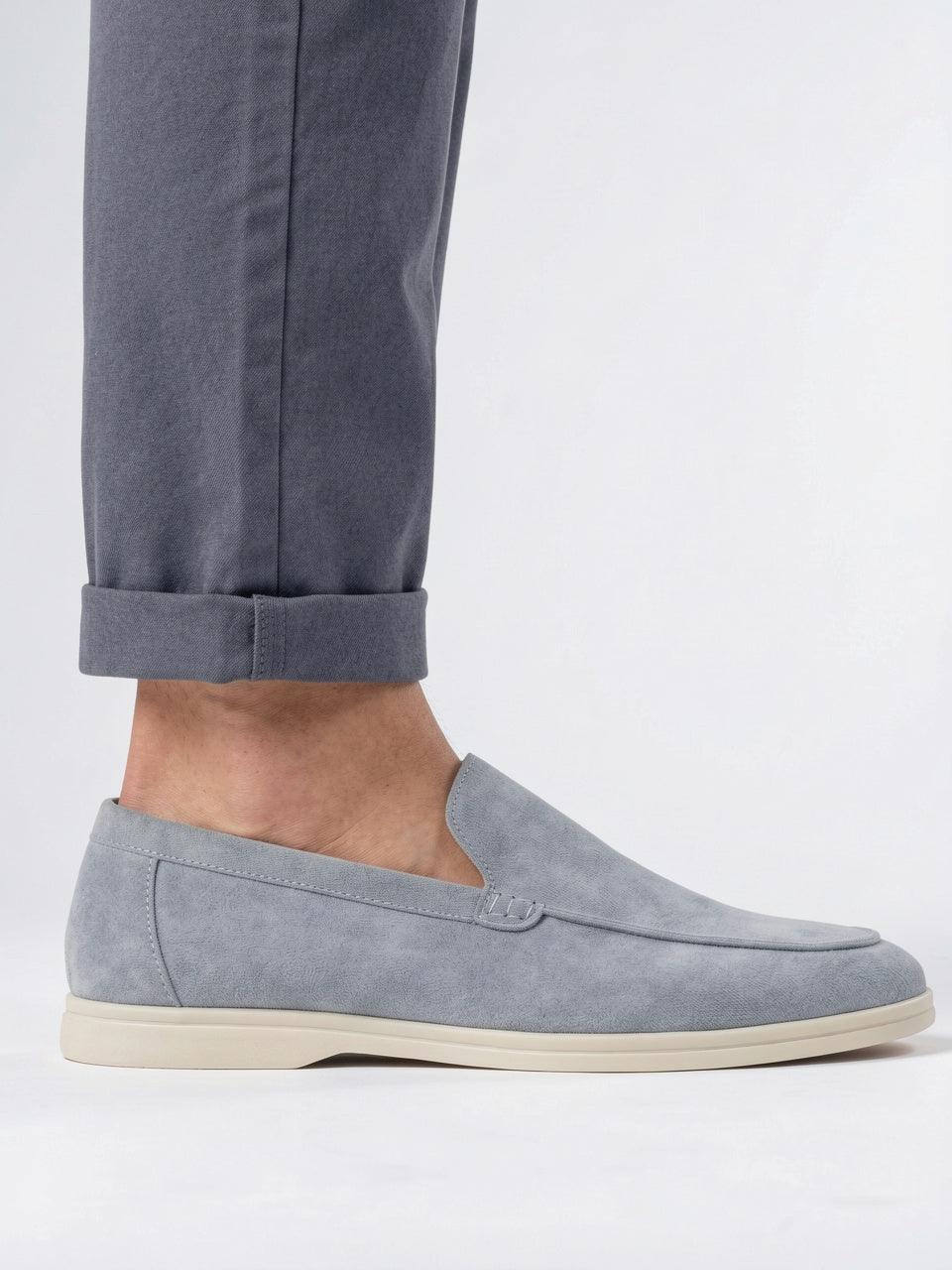 Mocassins Été Homme Chaussures Confortables Luxe Daim - 7