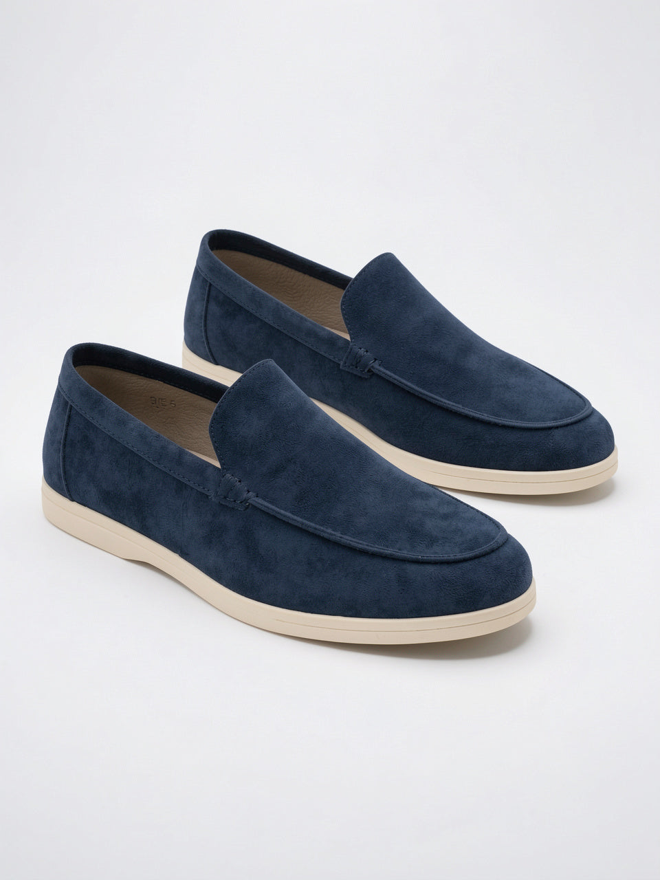 Mocassins Été Homme Chaussures Confortables Luxe Daim - Bleu EU 41 / US 9 / UK 7