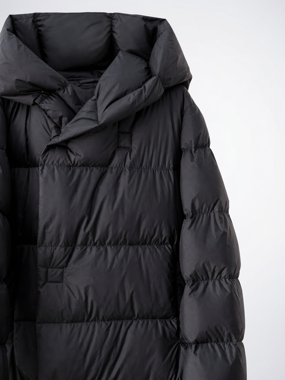 Parka Longue en Duvet Femme Capuche Hiver - 13