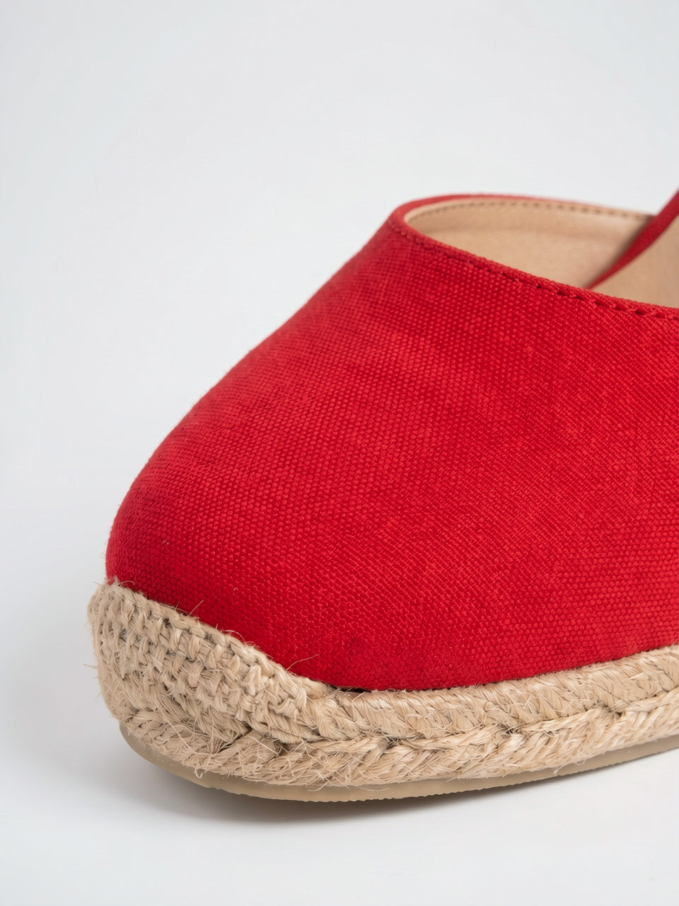 Sandales Espadrilles Compensées Femme Jute Été Cheville Lacets - 2
