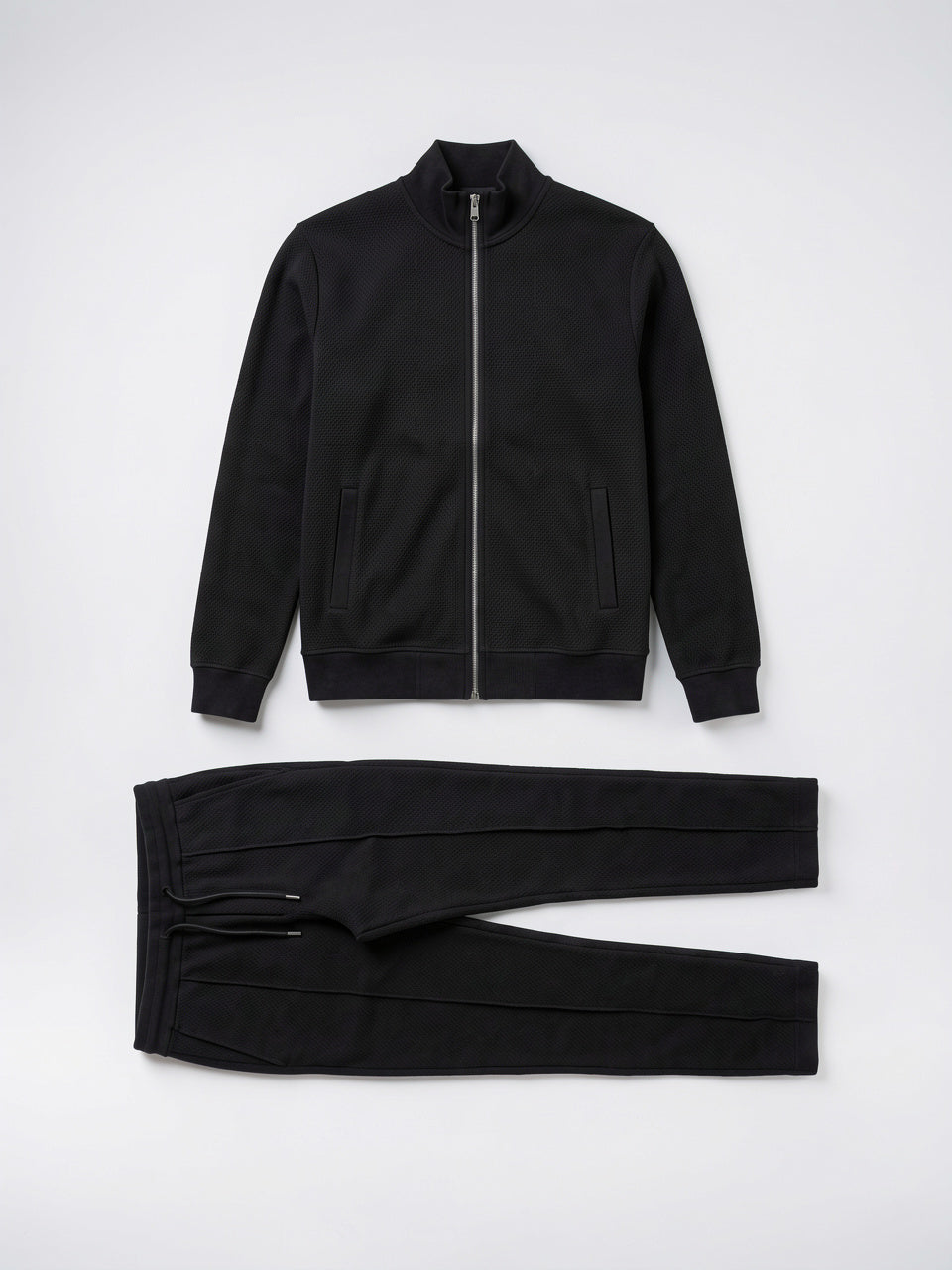 Survêtement Homme 2 Pièces Veste Jogging Montant Col - 6