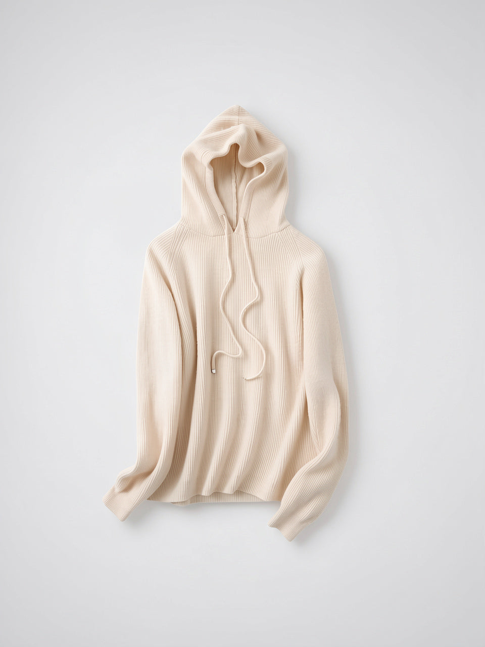 Sweat à Capuche Femme Cachemire Tricot Classique - 17