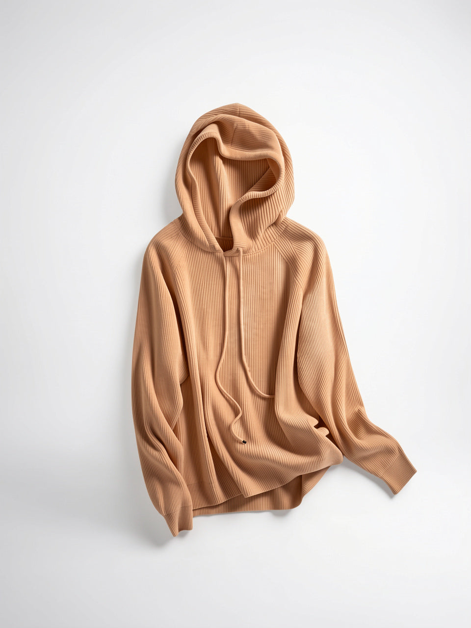 Sweat à Capuche Femme Cachemire Tricot Classique - 18
