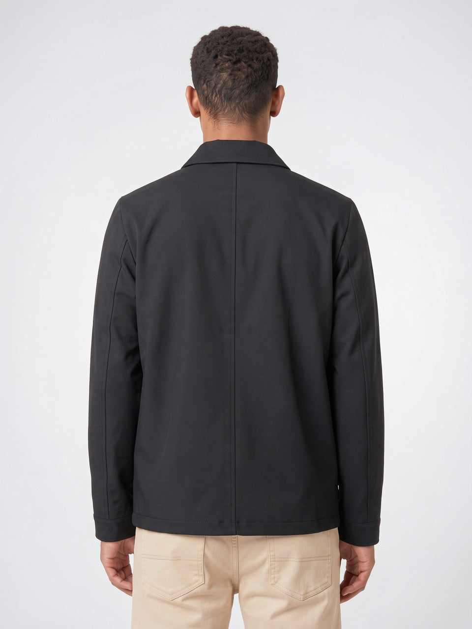 Veste Homme Coupe-Vent Zippée Légère Polyester - 3