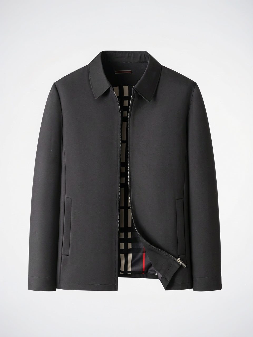 Veste Homme Coupe-Vent Zippée Légère Polyester - 5