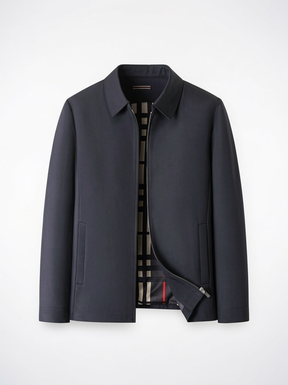 Veste Homme Coupe-Vent Zippée Légère Polyester - 9