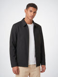 Veste Homme Coupe-Vent Zippée Légère Polyester - Noir S
