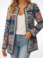 Bleu Marine Multicolore